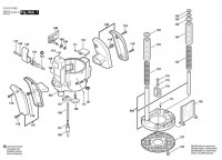 Bosch 2 610 913 362 RA1166 Basic Unit Spare Parts